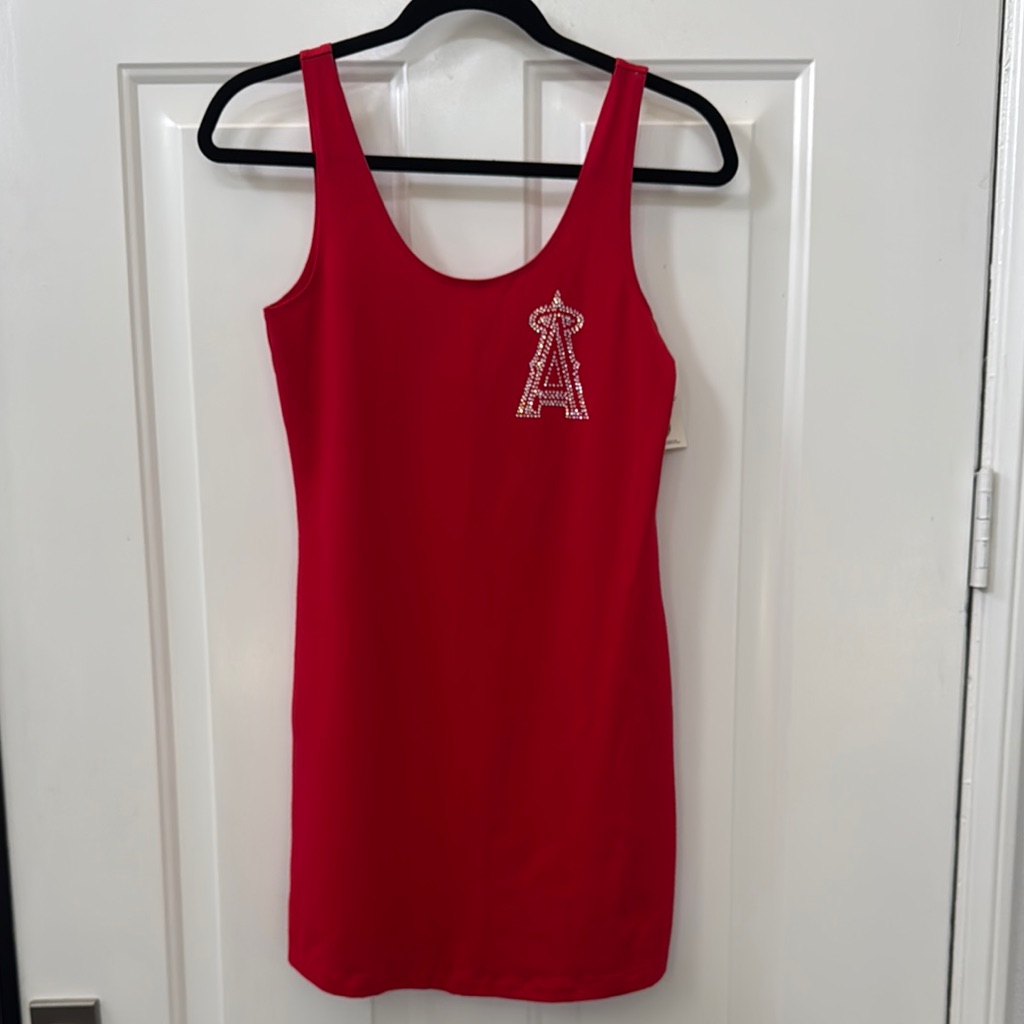 Pink Victoria's Secret Red Tank Dress